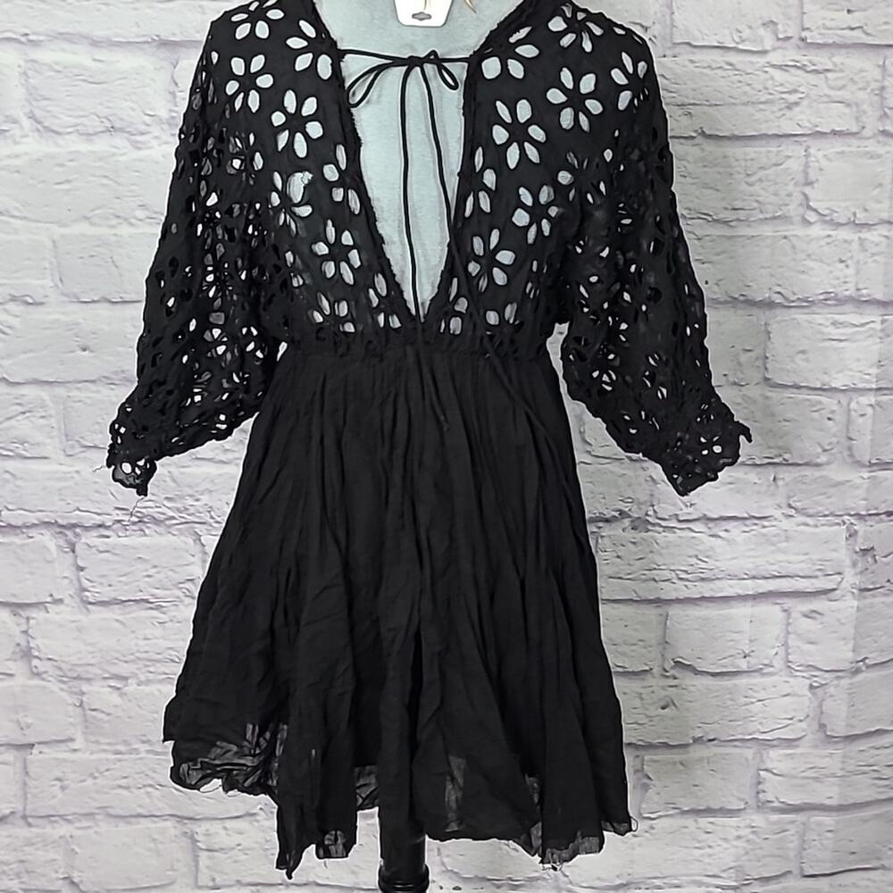 Free People goth mini dress - Picture 4 of 8
